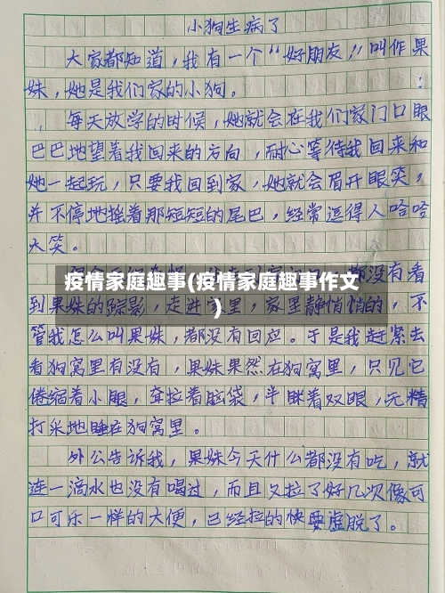 疫情家庭趣事(疫情家庭趣事作文)
